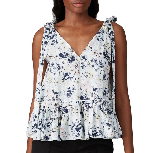 Jason Wu Tops - RTR Jason Wu Blurred Magnolia Top - size 10
